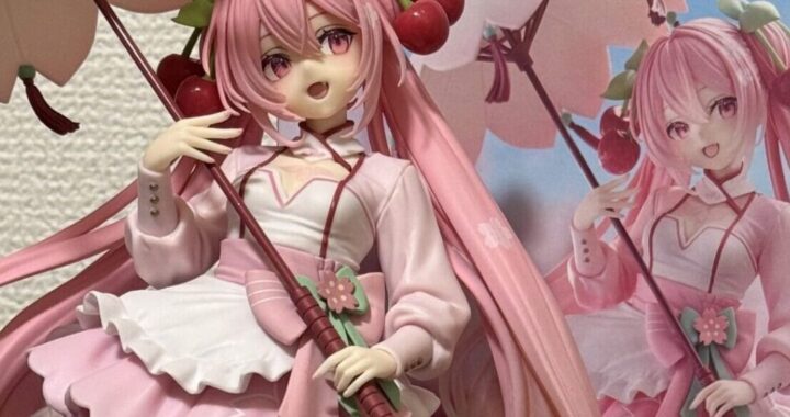 【桜ミク 桜ドレスver. フィギュアレビュー】